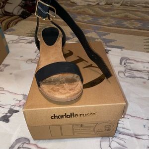 Charlotte russe small heel sandals